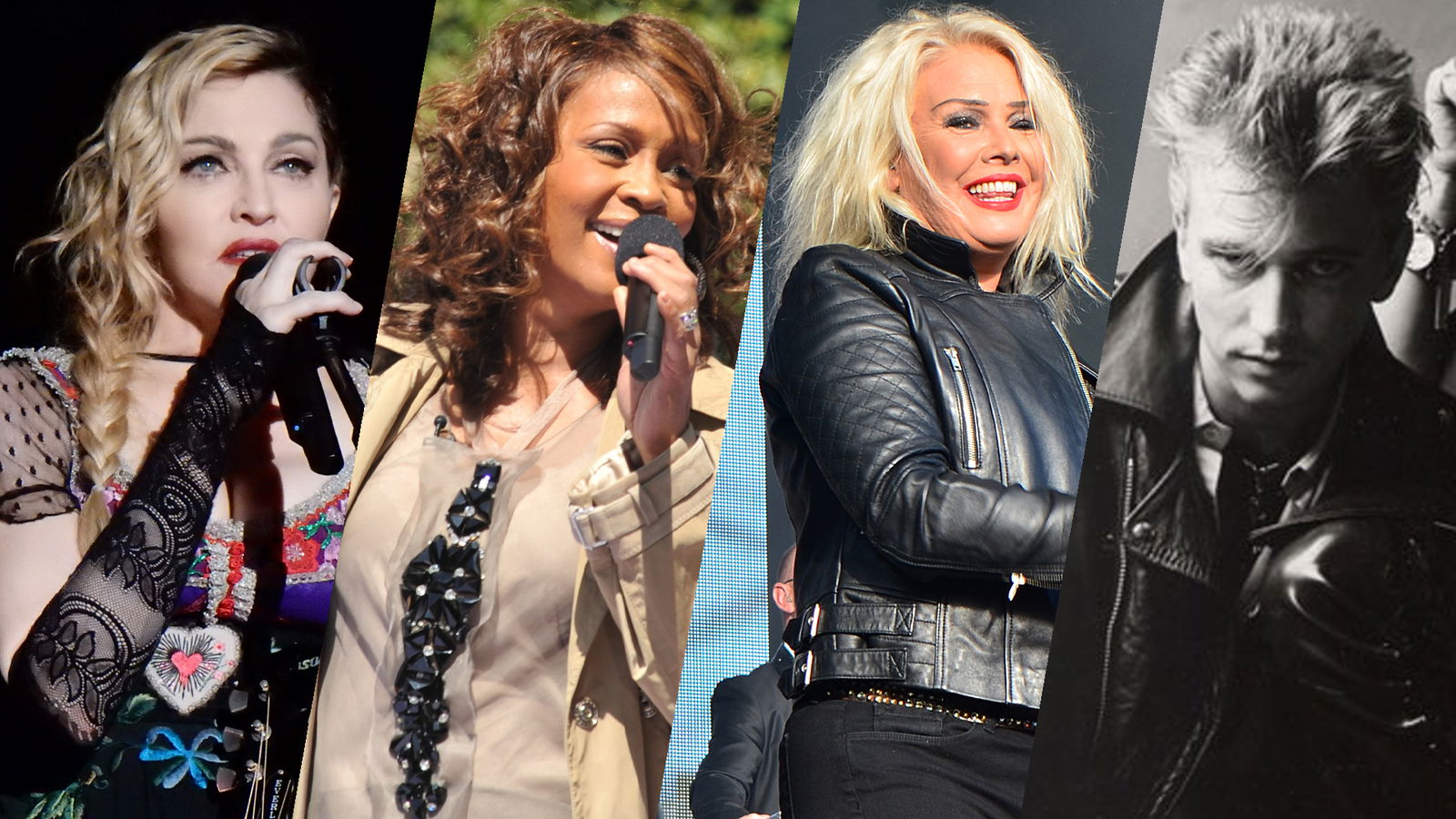 Madonna, Whitney Houston, Kim Wilde & Alan Wilder