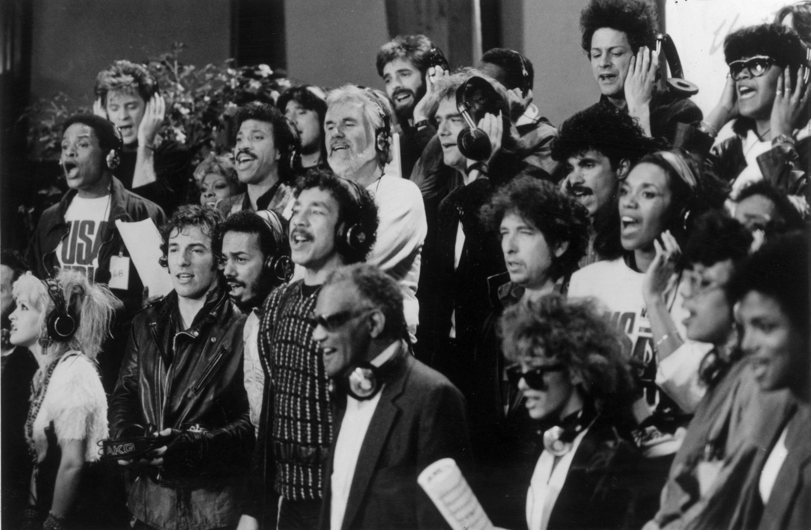 Die Aufnahmen zu "We Are The World" (1985)