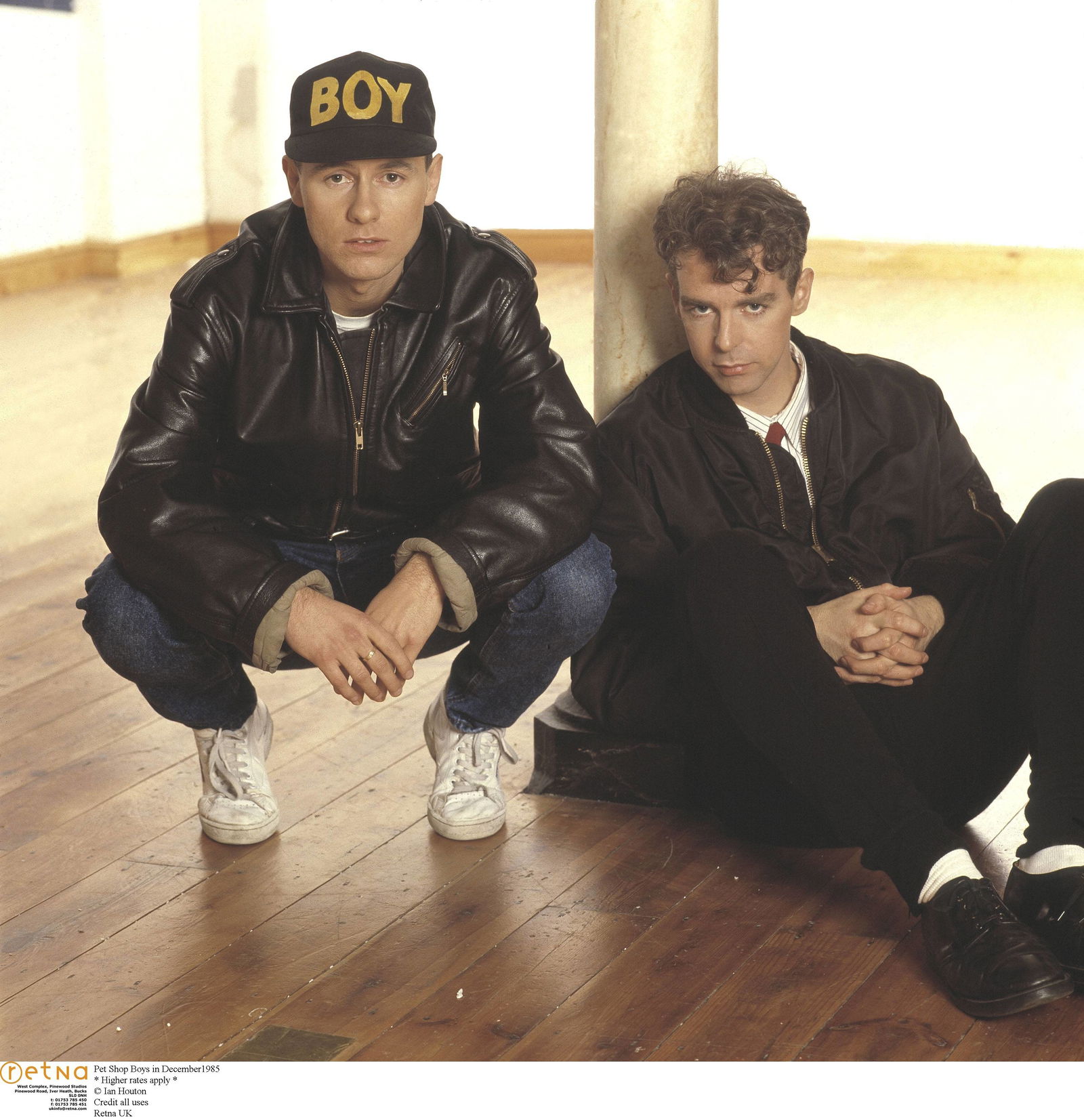 Pet Shop Boys im Dezember 1985 