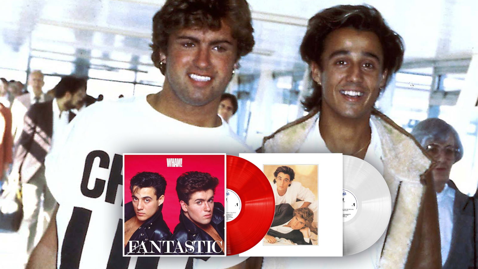 George Michael & Andrew Ridgeley von Wham! (1985)