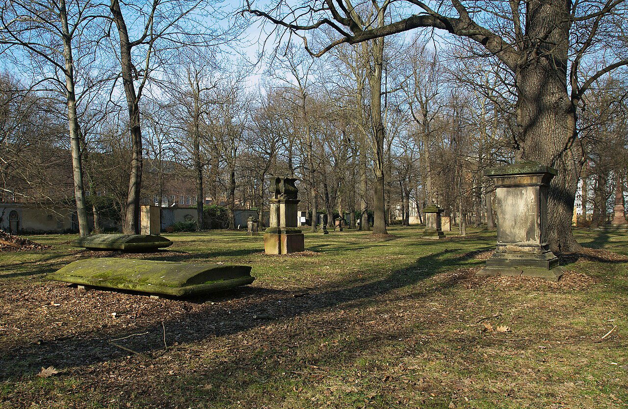 Alter Johannisfriedhof (neben den Grassi-Museen) in Leipzig
