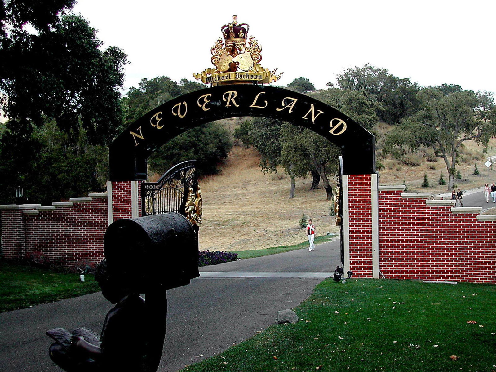 Das Tor zur Neverland Ranch von Michael Jackson