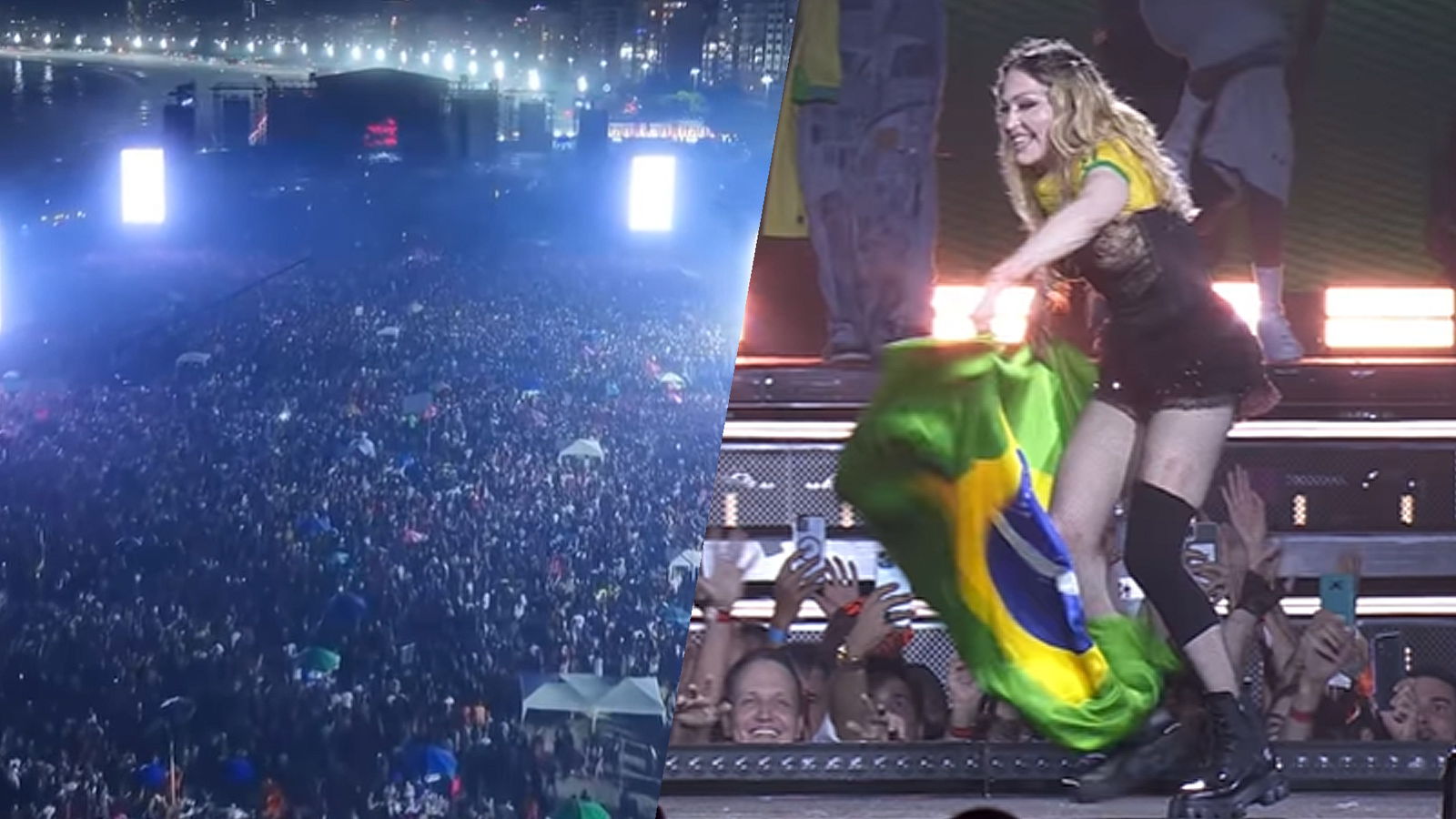 Madonna am 4. Mai 2024 beim großen Tourfinale in Rio