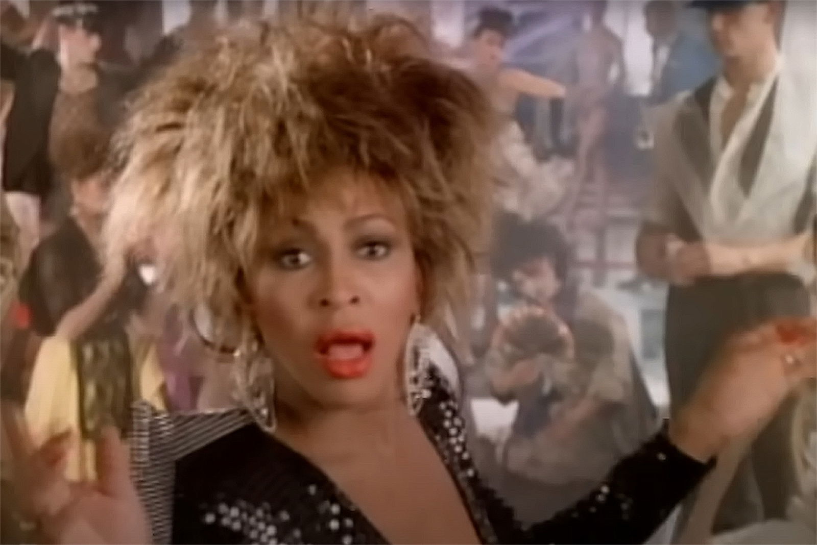 Tina Turner im "Privat Dancer"-Musikvideo (1984)