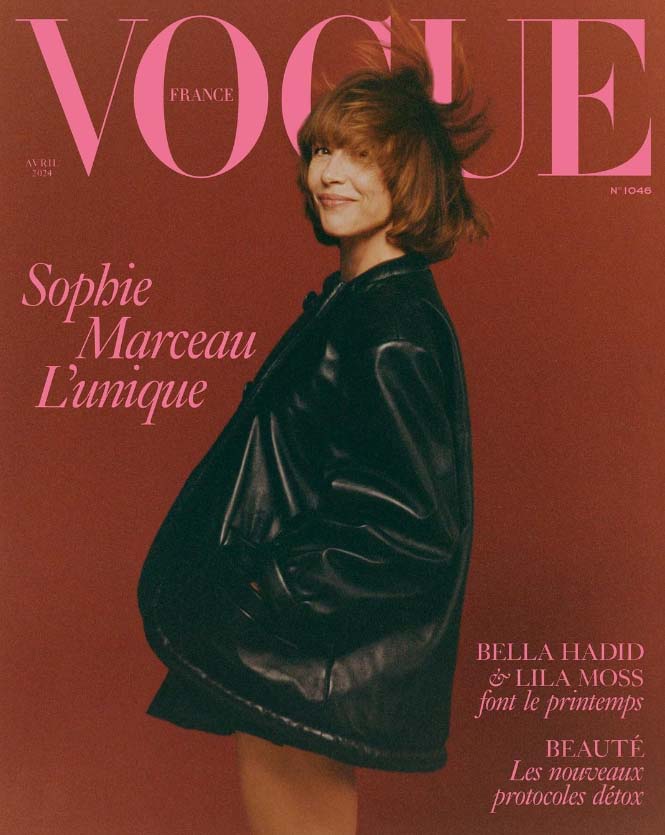 Sophie Marceau auf dem Vogue-Cover (2024)