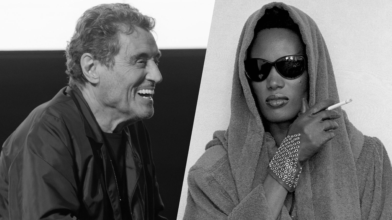 Ian McShane & Grace Jones
