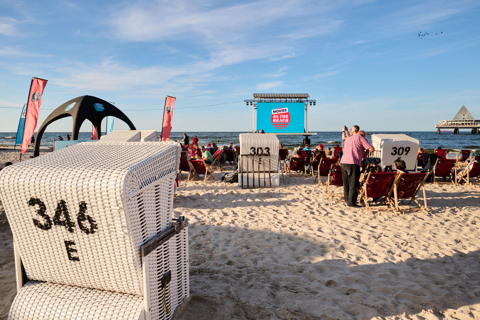 80s80s Movies On The Beach am 29. Juli 2024 auf Usedom
