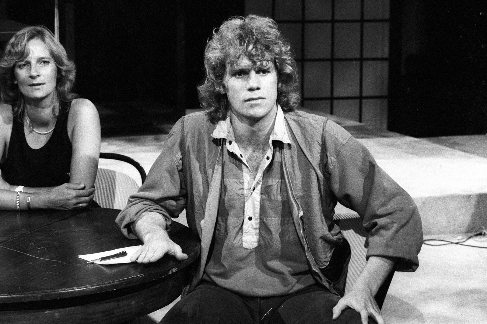 ARD Talksendung Bei Bio 1983, Schauspieler Al Corley