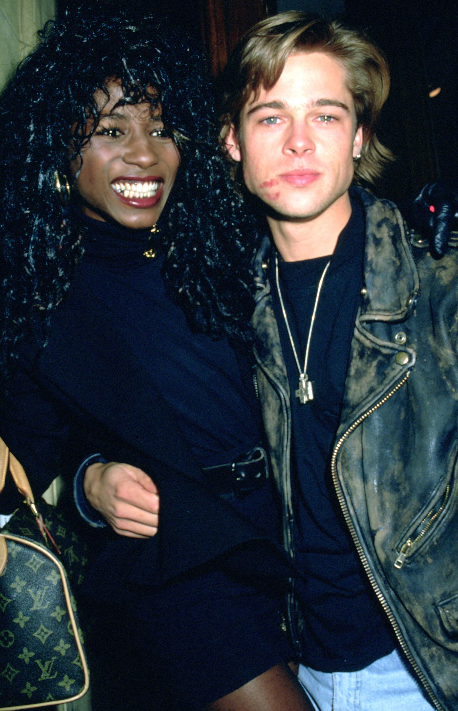 Sinitta & Brad Pitt (1990)