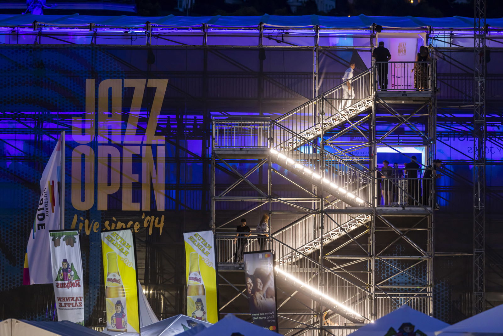JazzOpen auf im Ehrenhof des Neues Schloss Stuttgart
