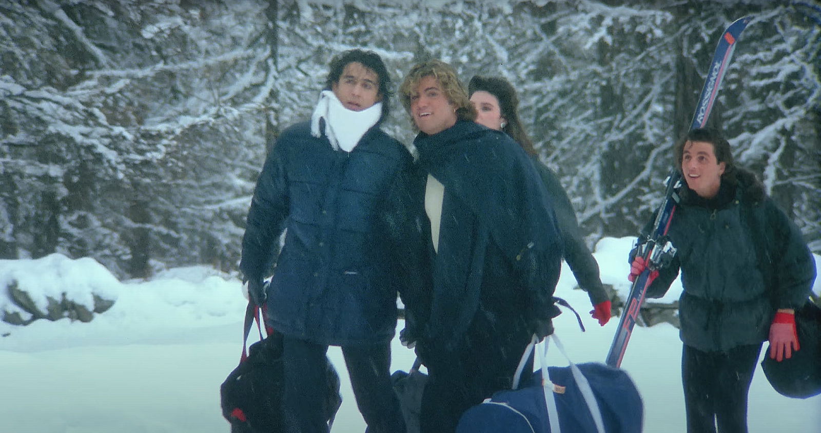 Wham! im "Last Christmas"-Musikvideo