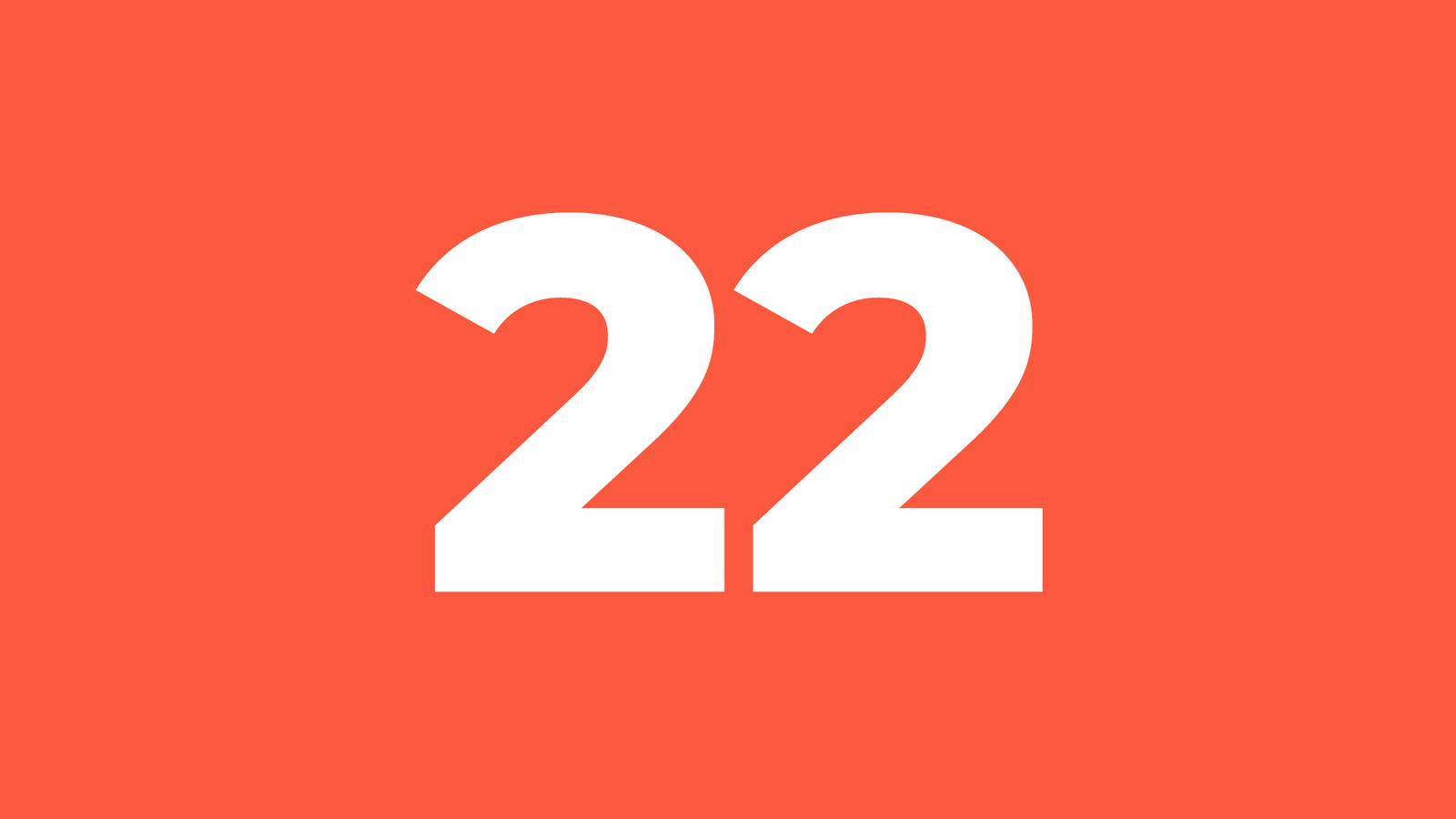 Zahl 22