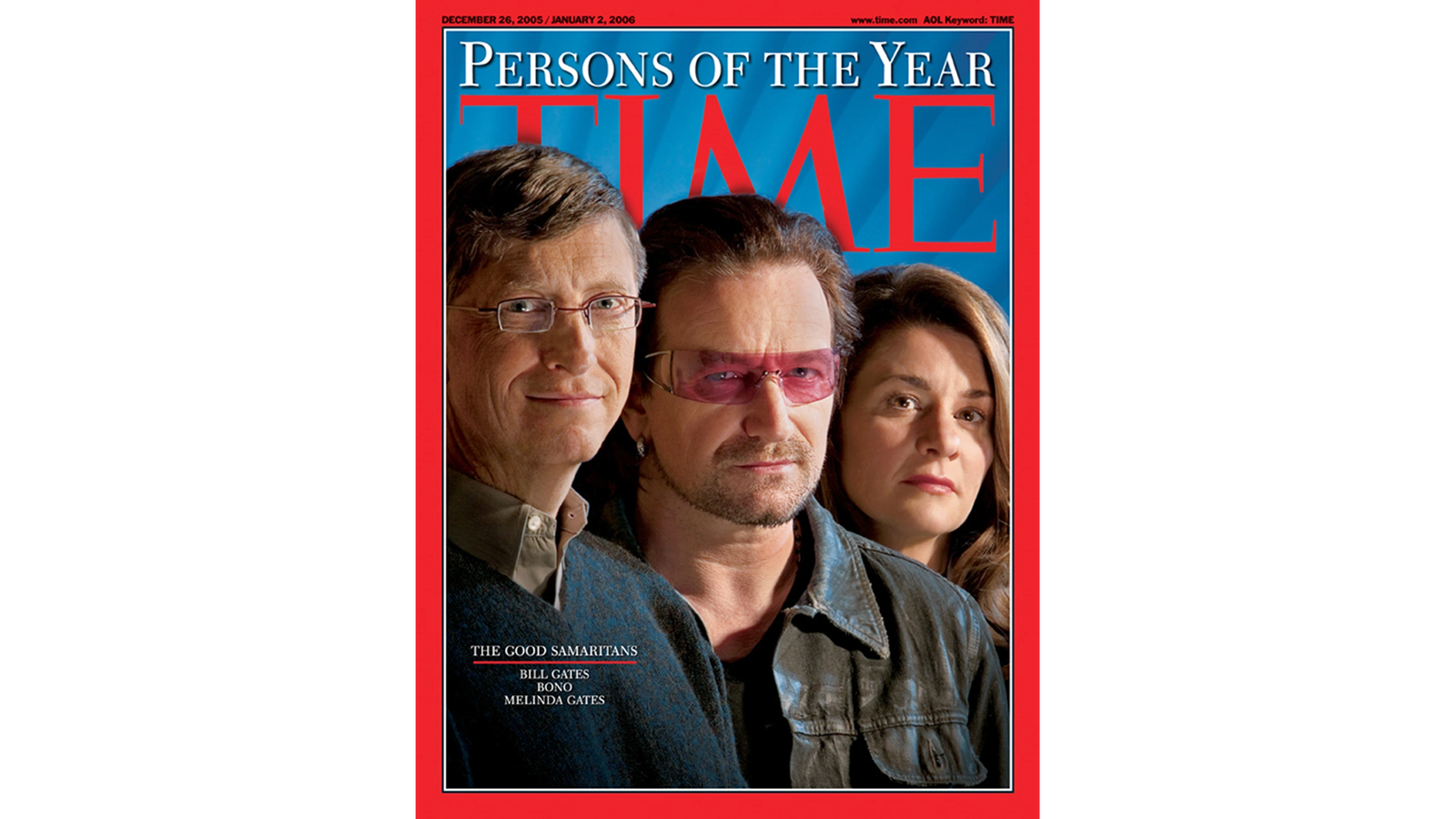 TIME Person des Jahres: Bono von U2 (2005)