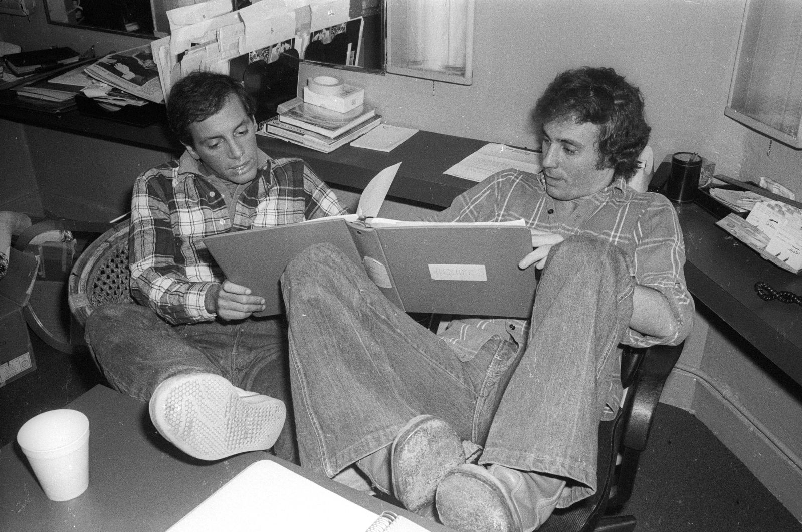 Ian Schrager & Steve Rubell im Studio 54