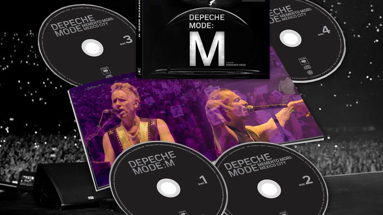 Depeche Mode: Memento Mori: Mexico City auf 2 DVDs und 2 CDs