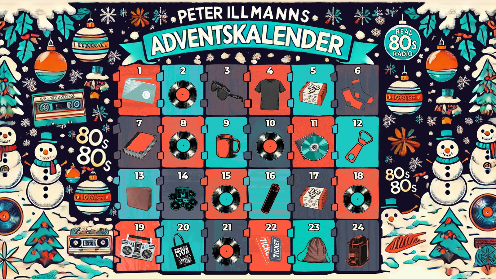 80s80s Adventskalender 2025
