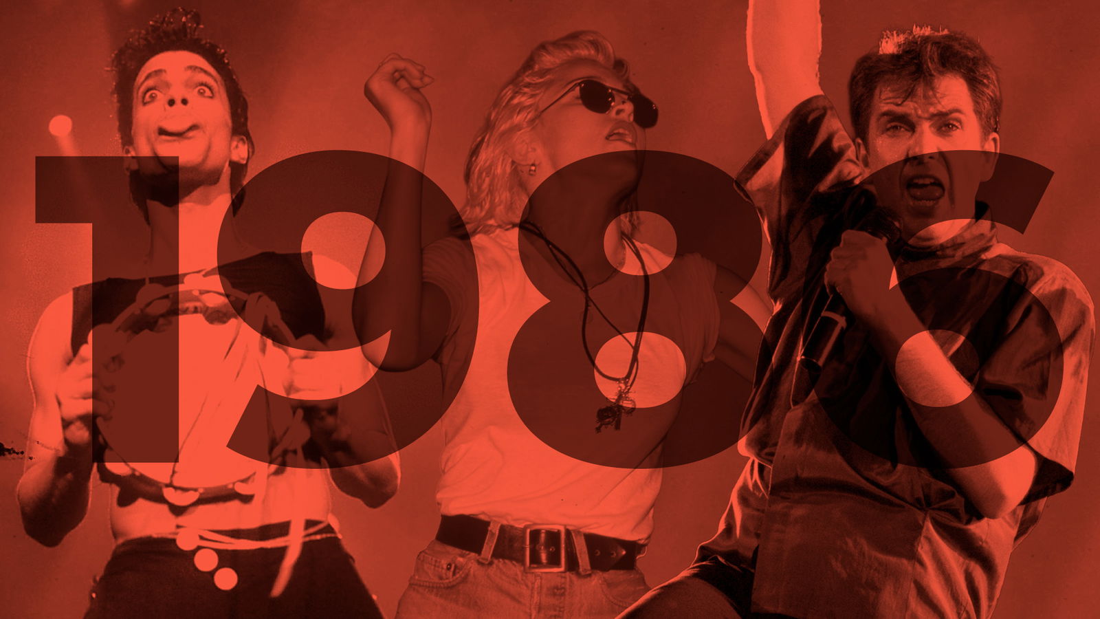 Prince, Madonna & Peter Gabriel (1986)