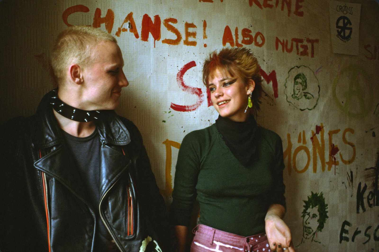 Punks in Ost-Berlin