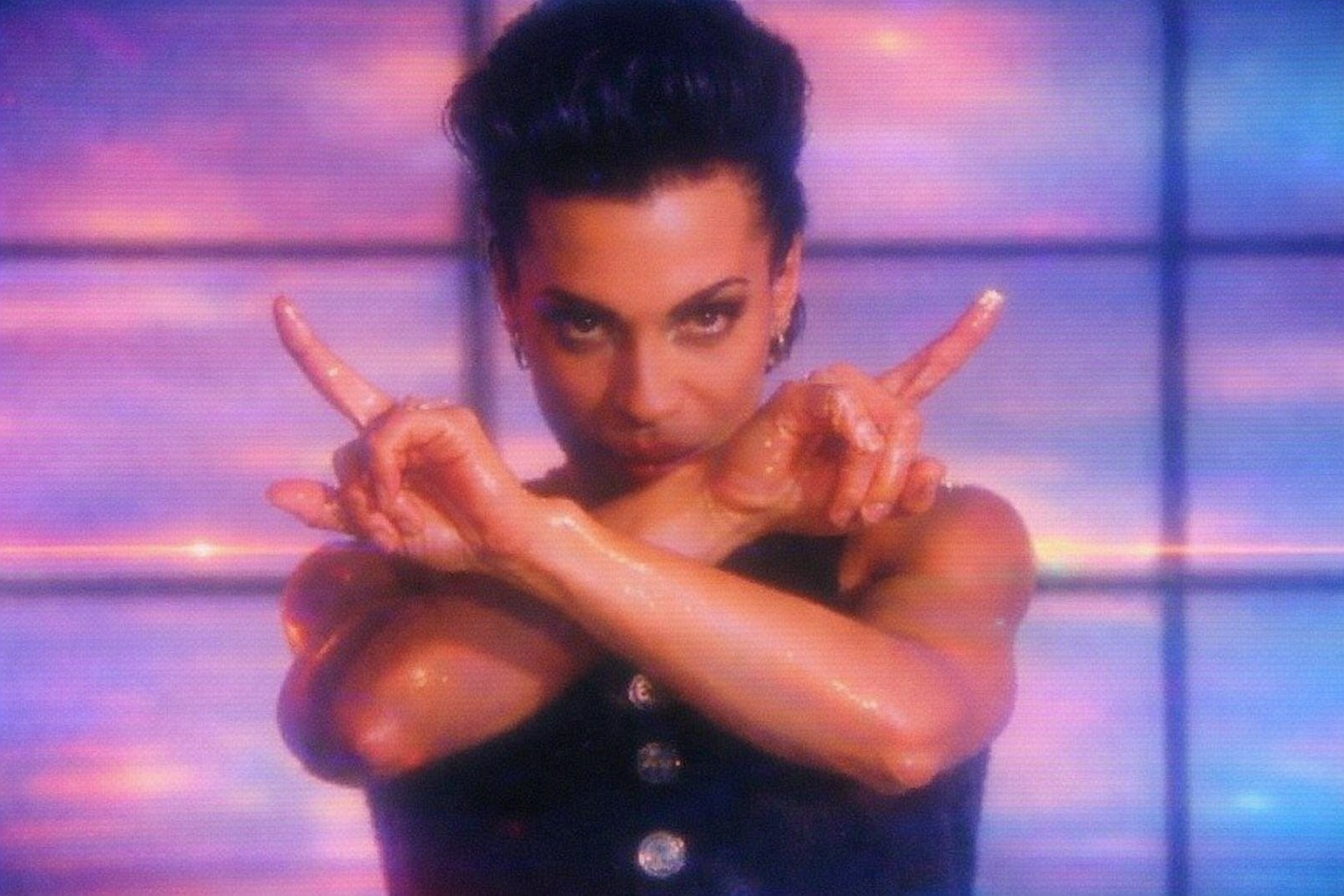 Prince im Musikvideo zu "Kiss" (1986)
