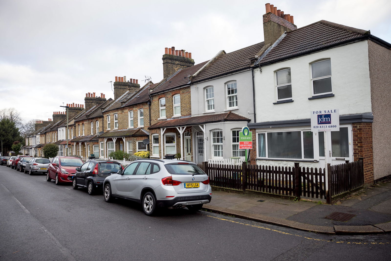 David Bowies Elternhaus im Südosten Londons