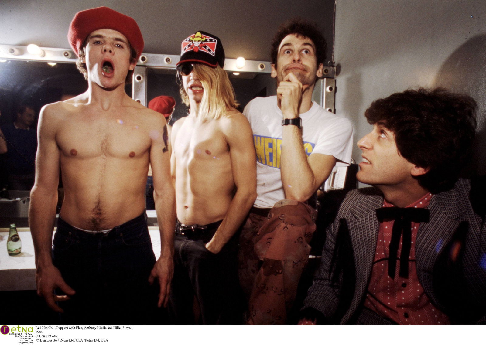 Red Hot Chili Peppers: Flea, Anthony Kiedis and Hillel Slovak (1984)