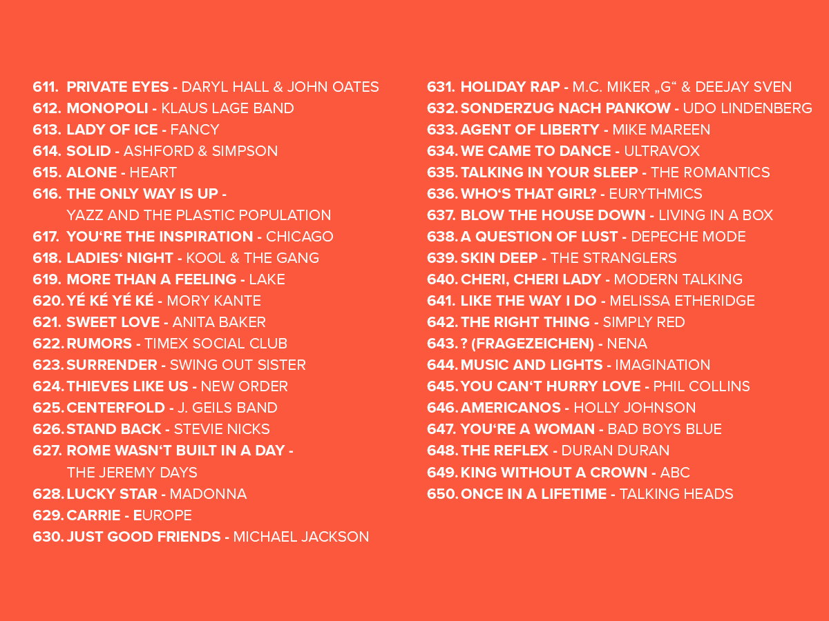 XXL Ostercountdown 2026: 611 - 650