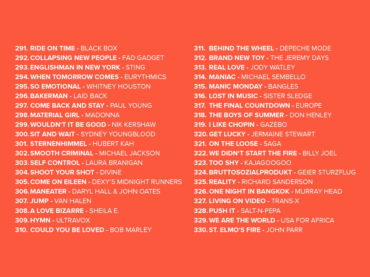 XXL Ostercountdown 2026: 291 - 330