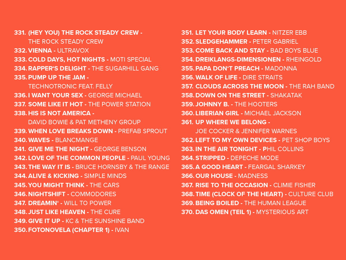 XXL Ostercountdown 2026: 331 - 370