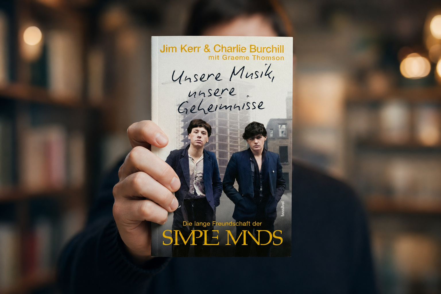 Buch "Unsere Musik, unsere Geheimnisse - Die lange Freundschaft der Simple Minds"