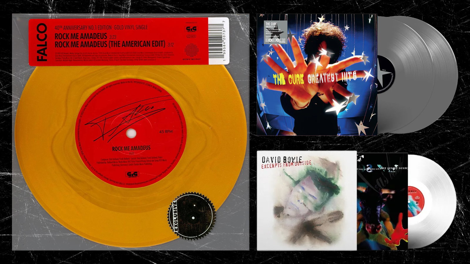 Falco, The Cure & David Bowie Vinyls zum Records Store Day 2026