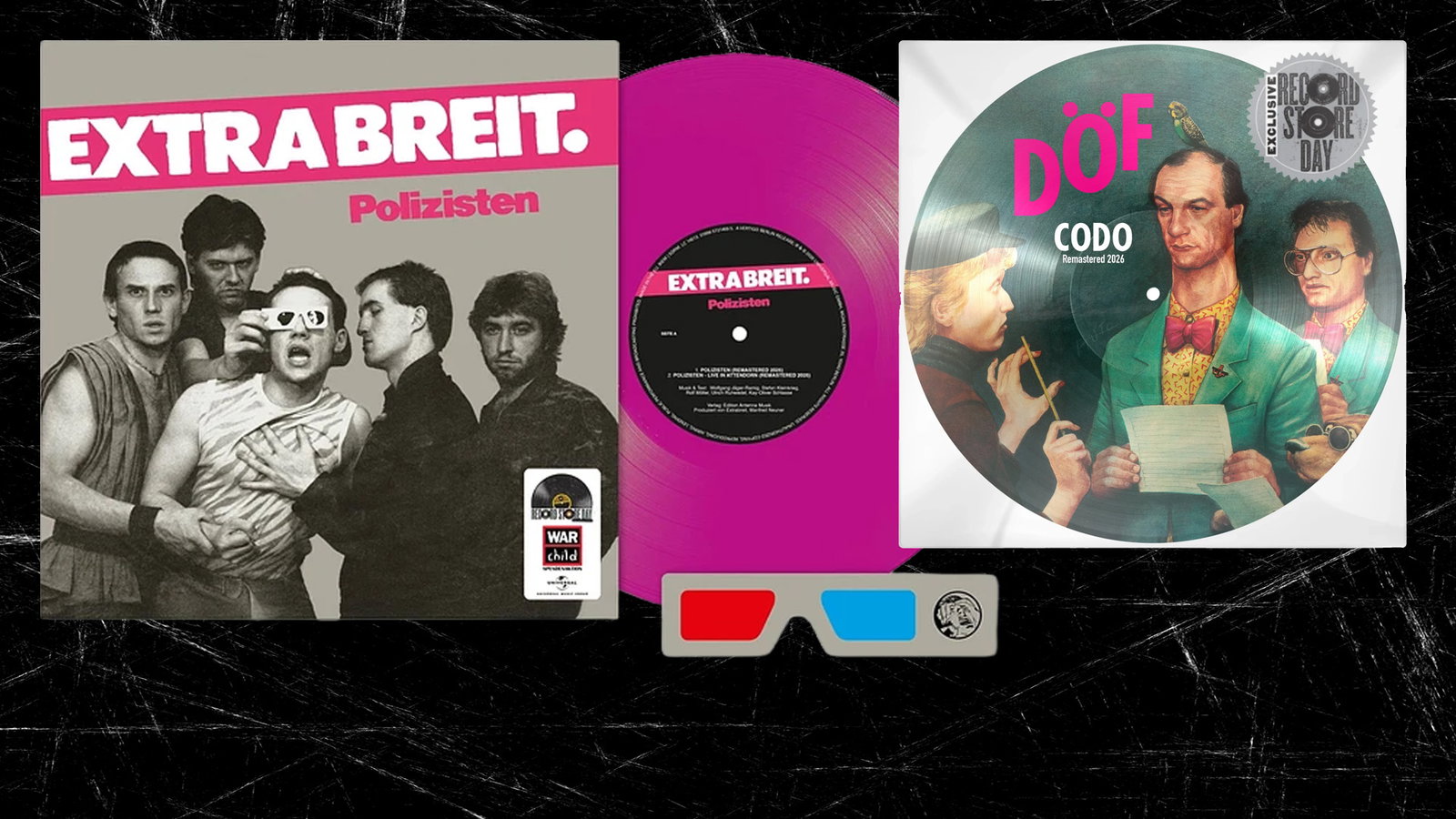 Extrabreit & DÖF Vinyls zum Records Store Day 2026