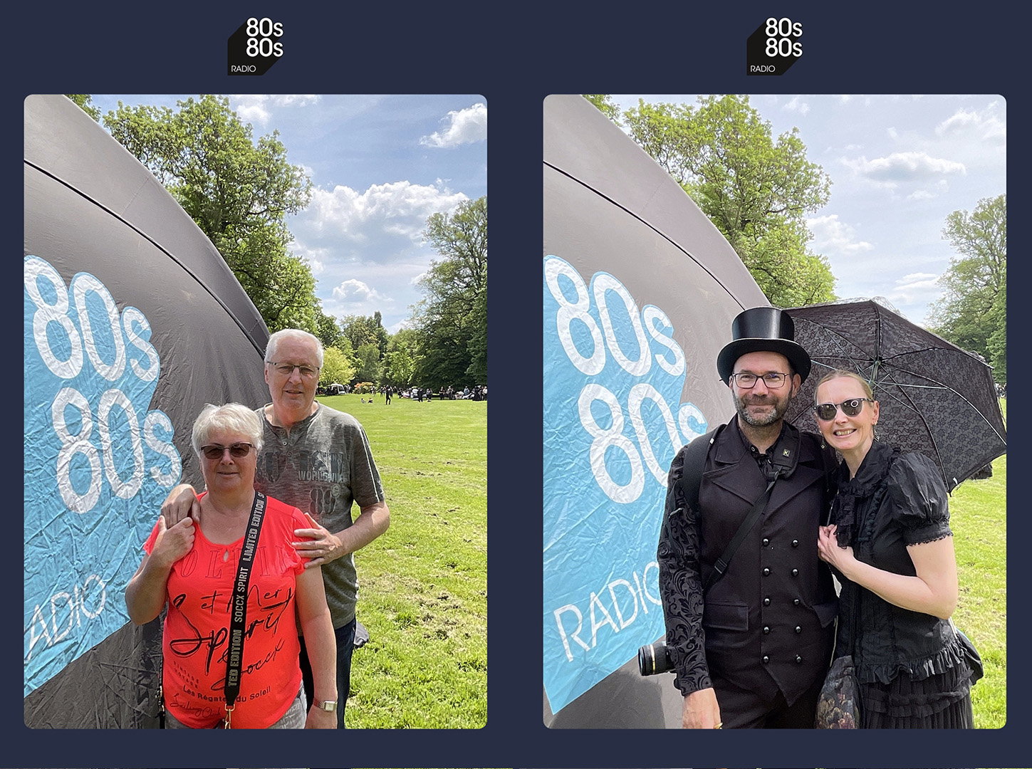 Die 80s80s Fotobox auf dem WGT 2026