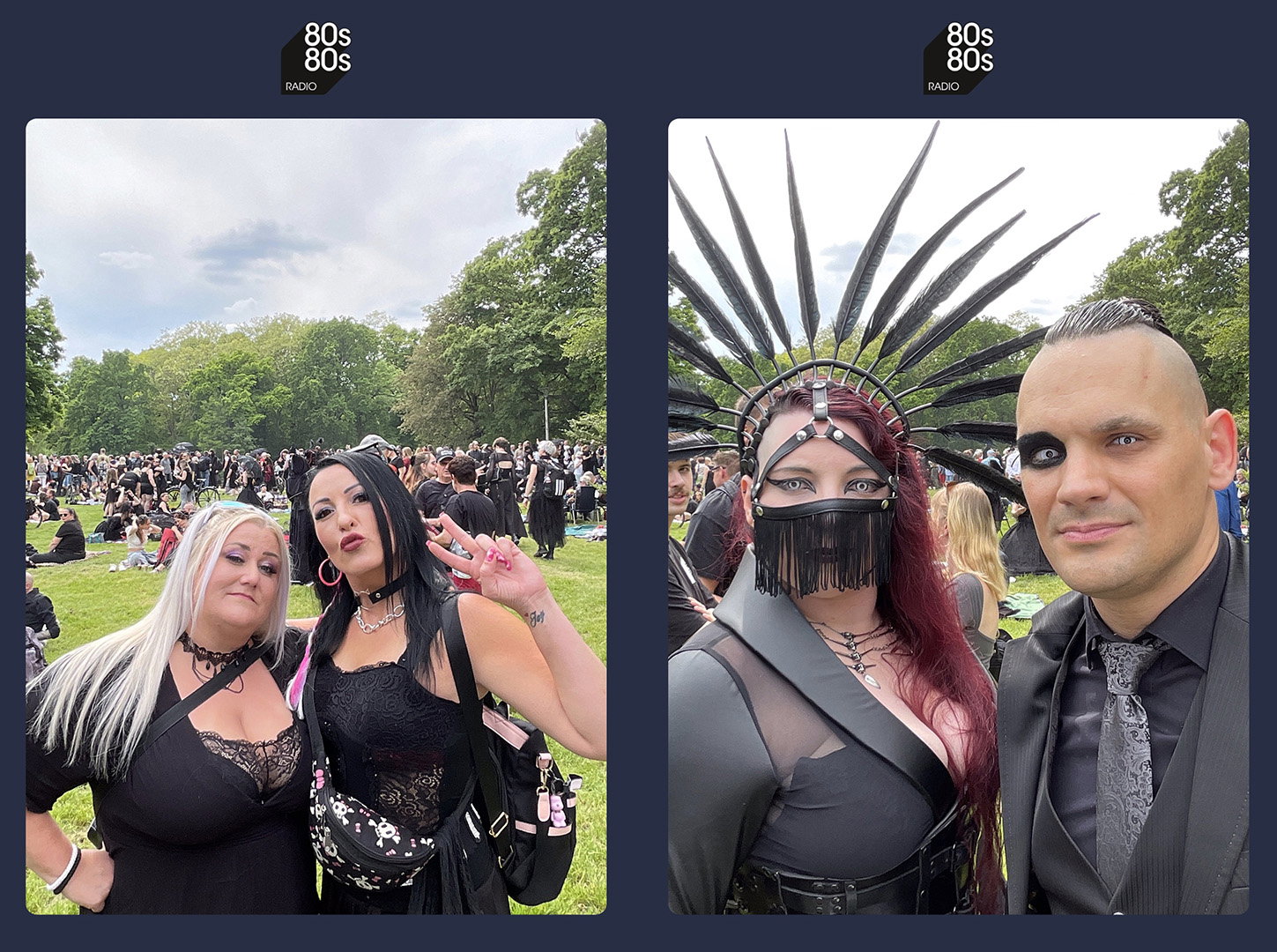 Die 80s80s Fotobox auf dem WGT 2026