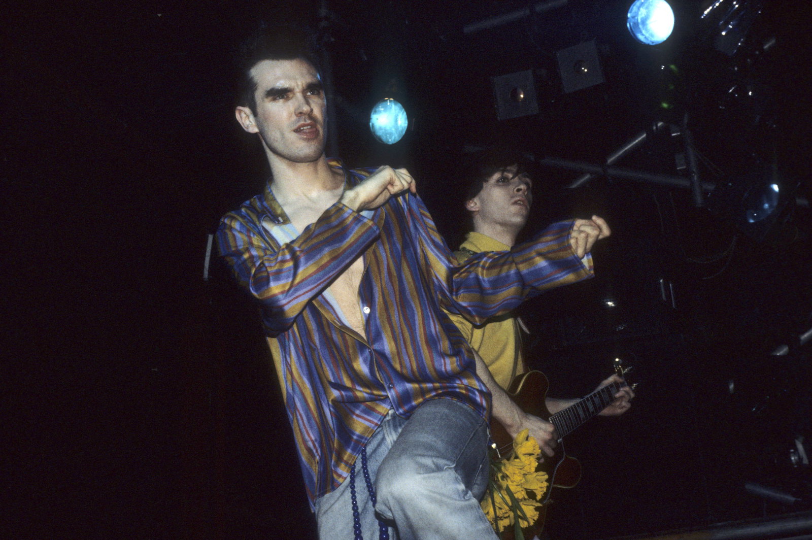 Morrissey und Johnny Marr von The Smiths (1984)