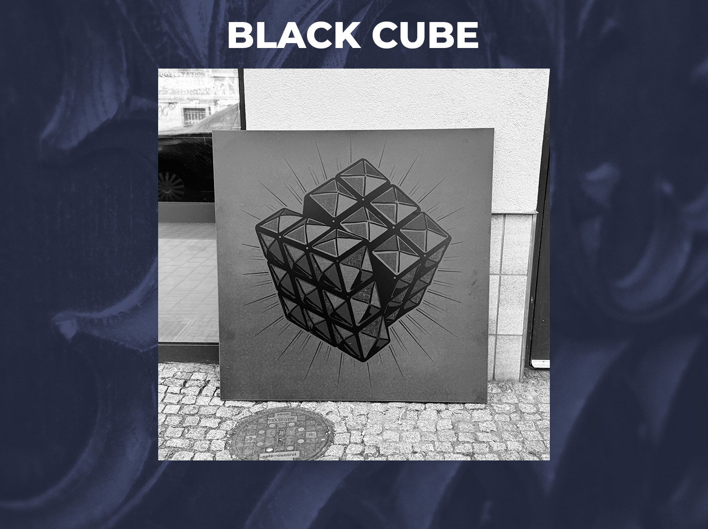 WGT Kunst von  Lars P. Krause: Black Cube