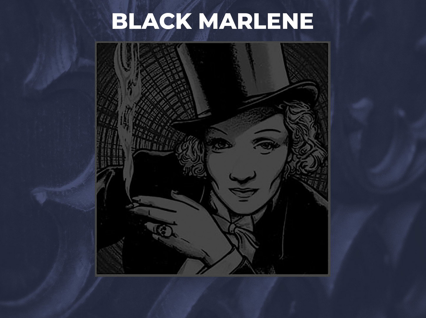 WGT Kunst von  Lars P. Krause: Black Marlene