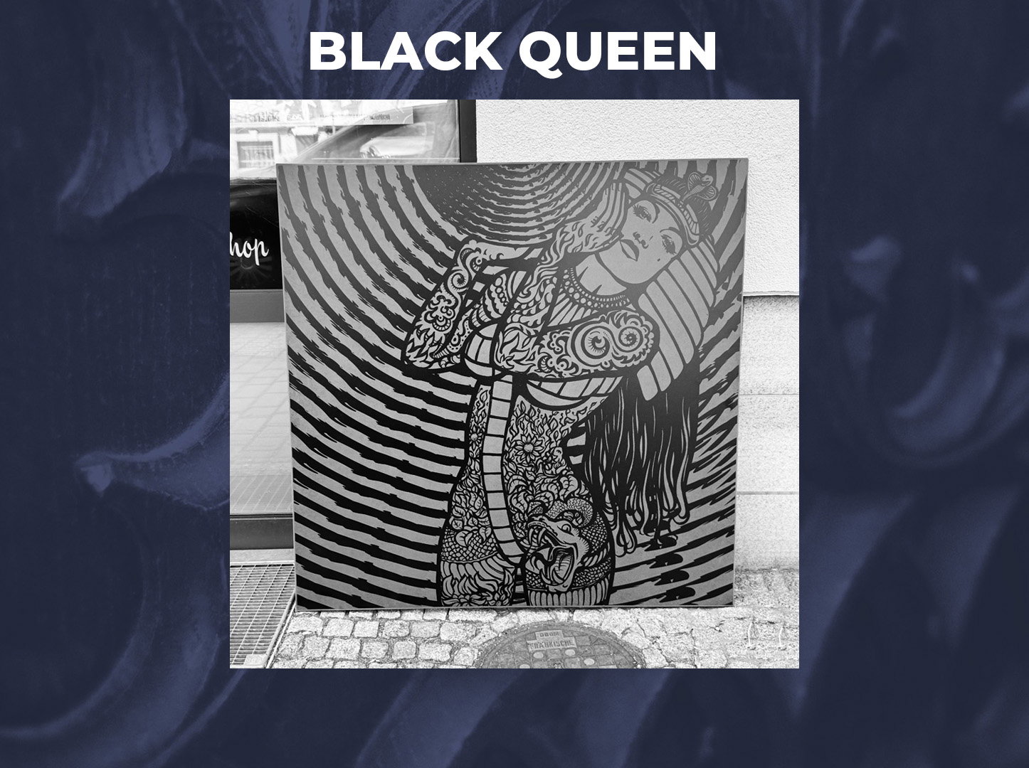 WGT Kunst von  Lars P. Krause: Black Queen