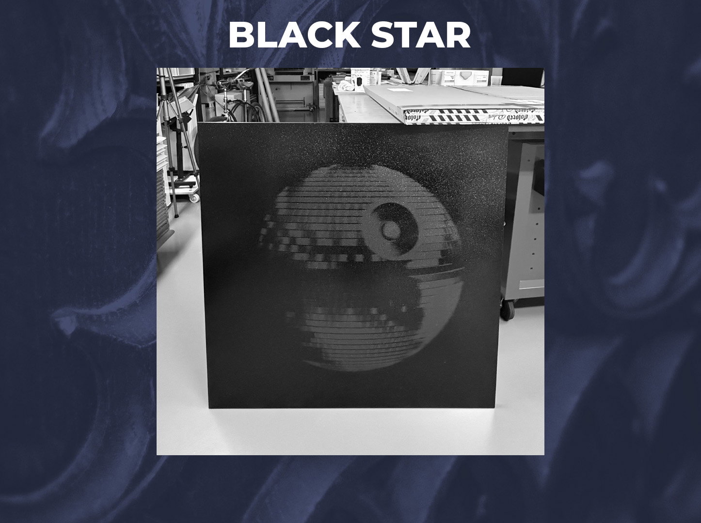 WGT Kunst von  Lars P Krause: Black Star