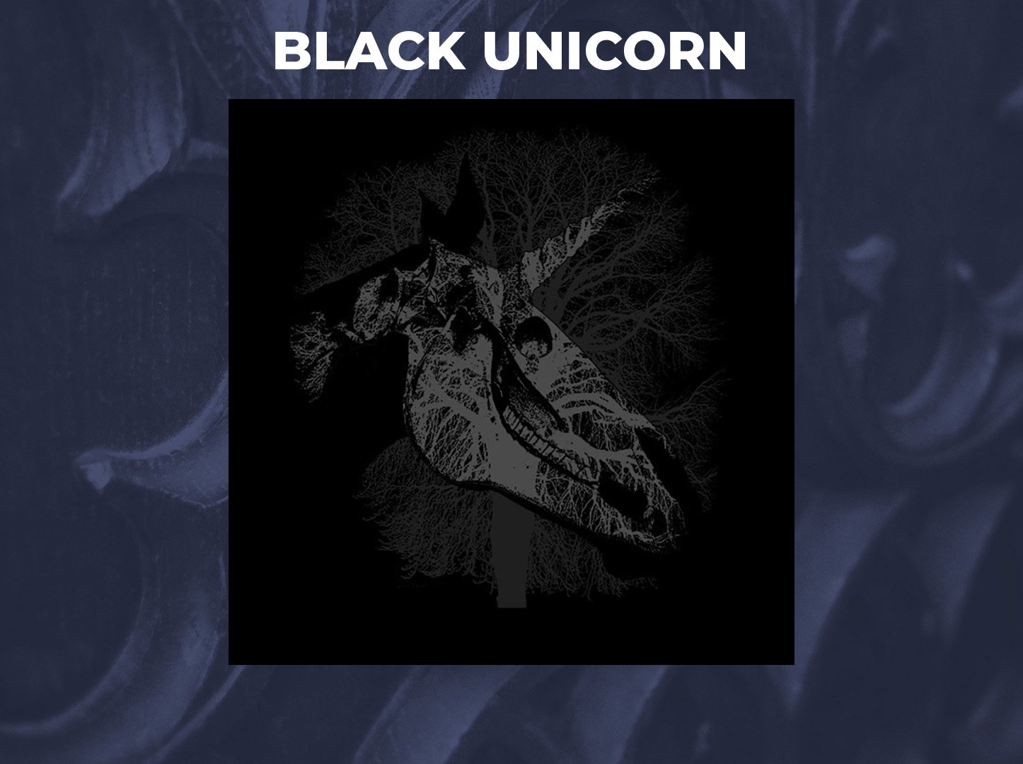 WGT Kunst von  Lars P Krause: Black Unicorn