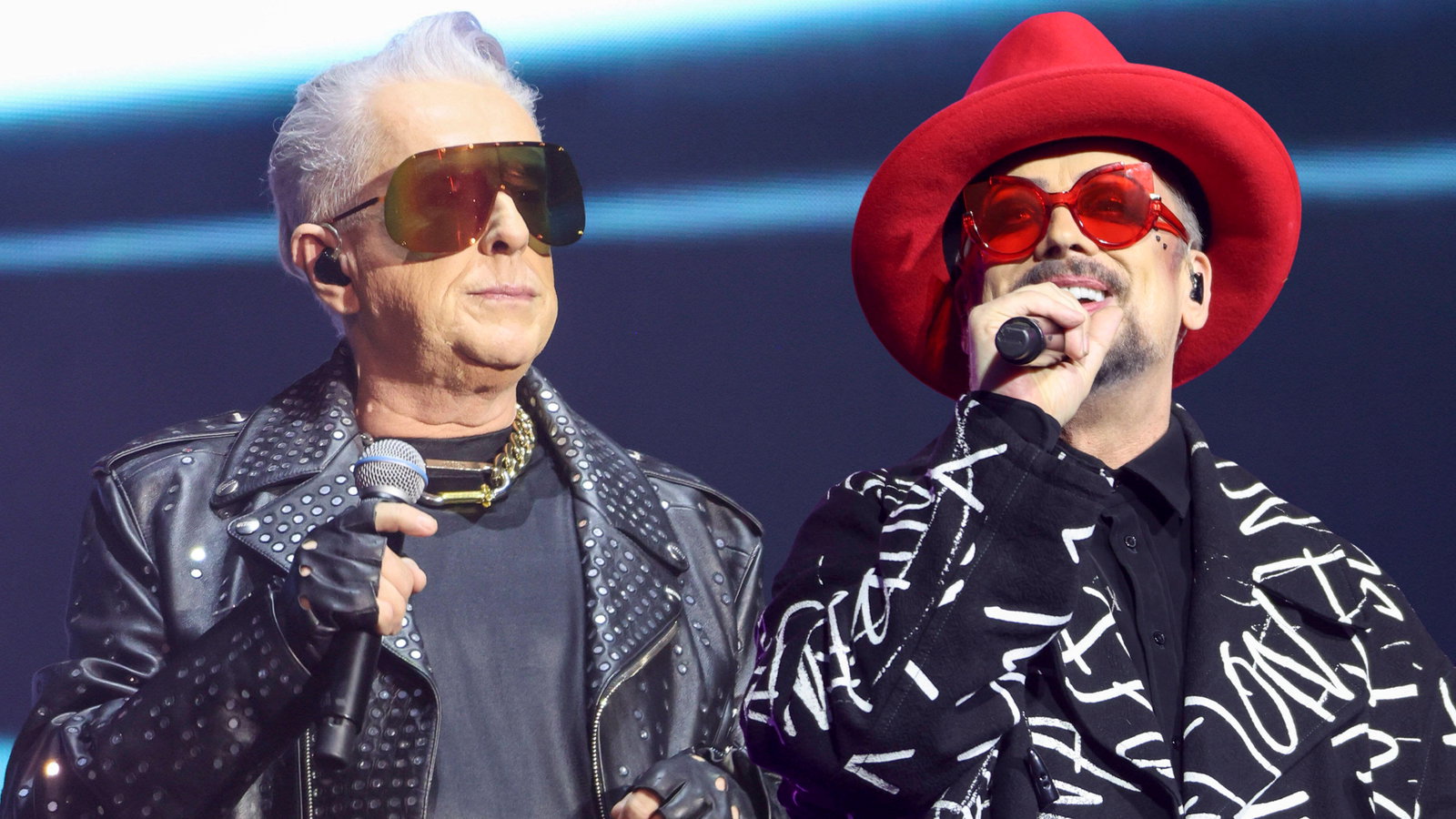 "Die 80er Live" am 18. Juli 2026 im Volksparkstadion in Hamburg | Holly Johnson & Boy George (Collage)