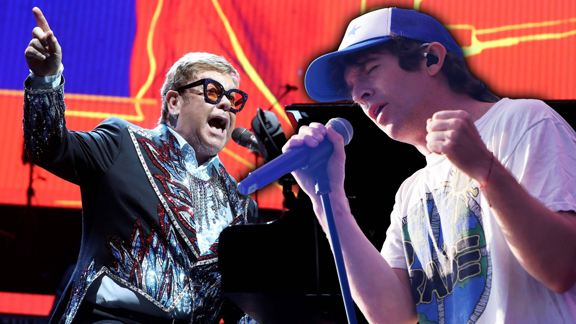 Elton John & Brendan Yates von Turnstile