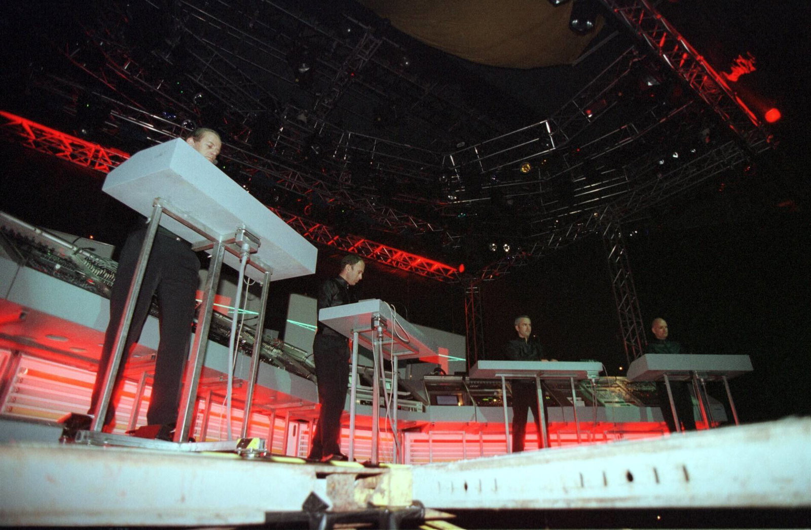 Kraftwerk beim Roskilde Festival (1998)