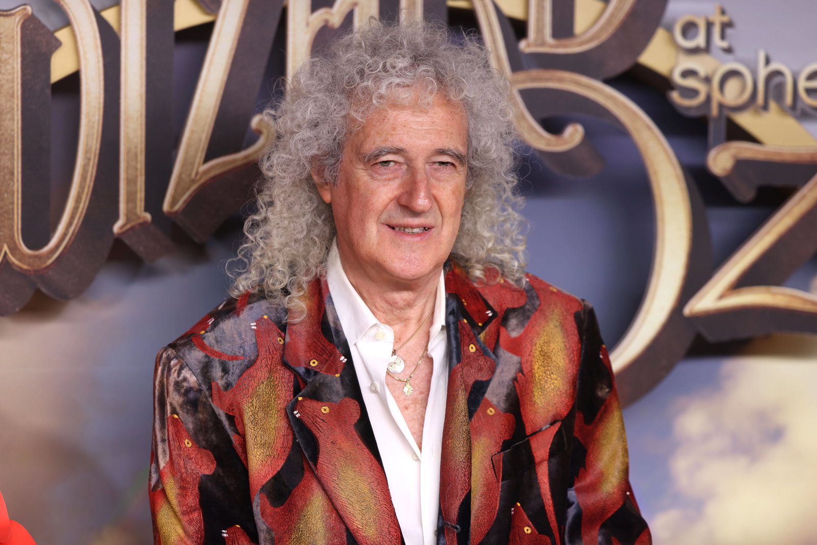 Brian May bei der Weltpremiere von „The Wizard of Oz“ in der Sphere in Las Vegas am 28. August 2025.