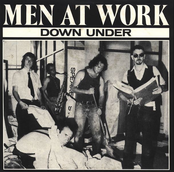 men at work under