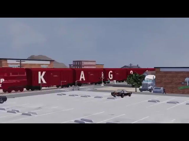 Trump Train CGI ad, August 2020