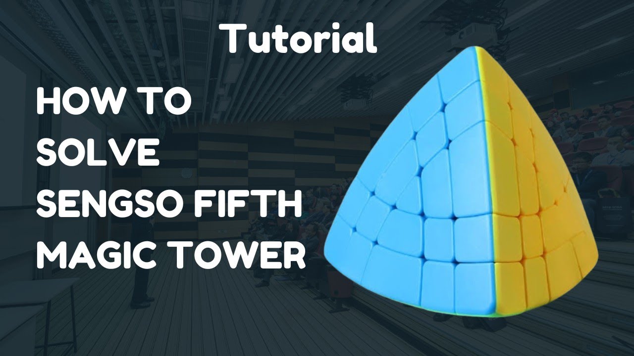 Sengso Fifth Magic Tower Tutorial | How to solve Sengso 5x5 Magic Tower | 5x5 Tetrahedron Tutorial