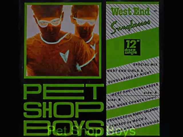 Pet Shop Boys - West End - Sunglasses