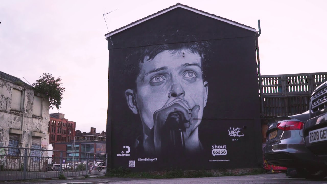 Ian Curtis Mural - Manchester