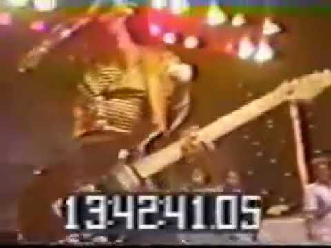 Michael Jackson, James Brown and Prince on stage (1983)