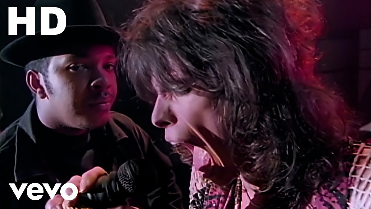 RUN DMC - Walk This Way (Official HD Video) ft. Aerosmith